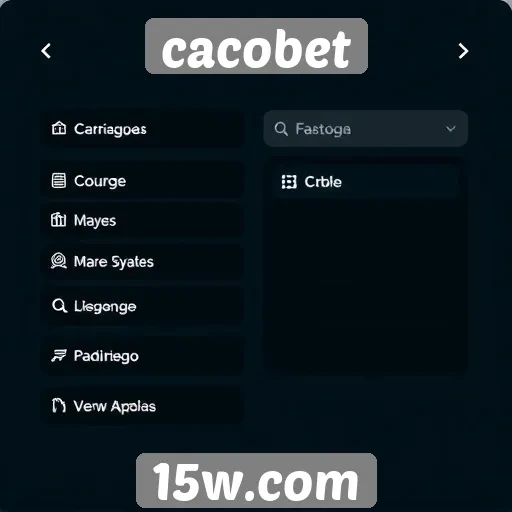 Cacobet: métodos de pagamento disponíveis para usuários